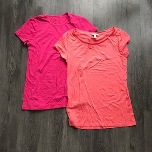 Calvin Klein + Banana republic T-shirts